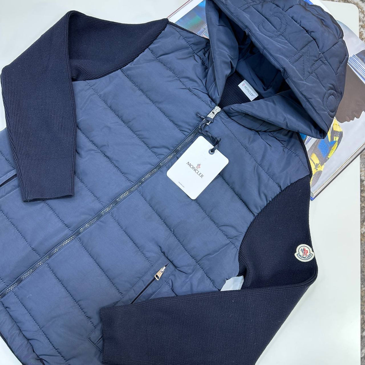 MNCLR SIDE BADGE JACKET-NAVY