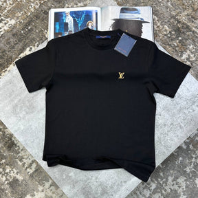 LV FRONT MINI LOGO TSHIRT BLACK