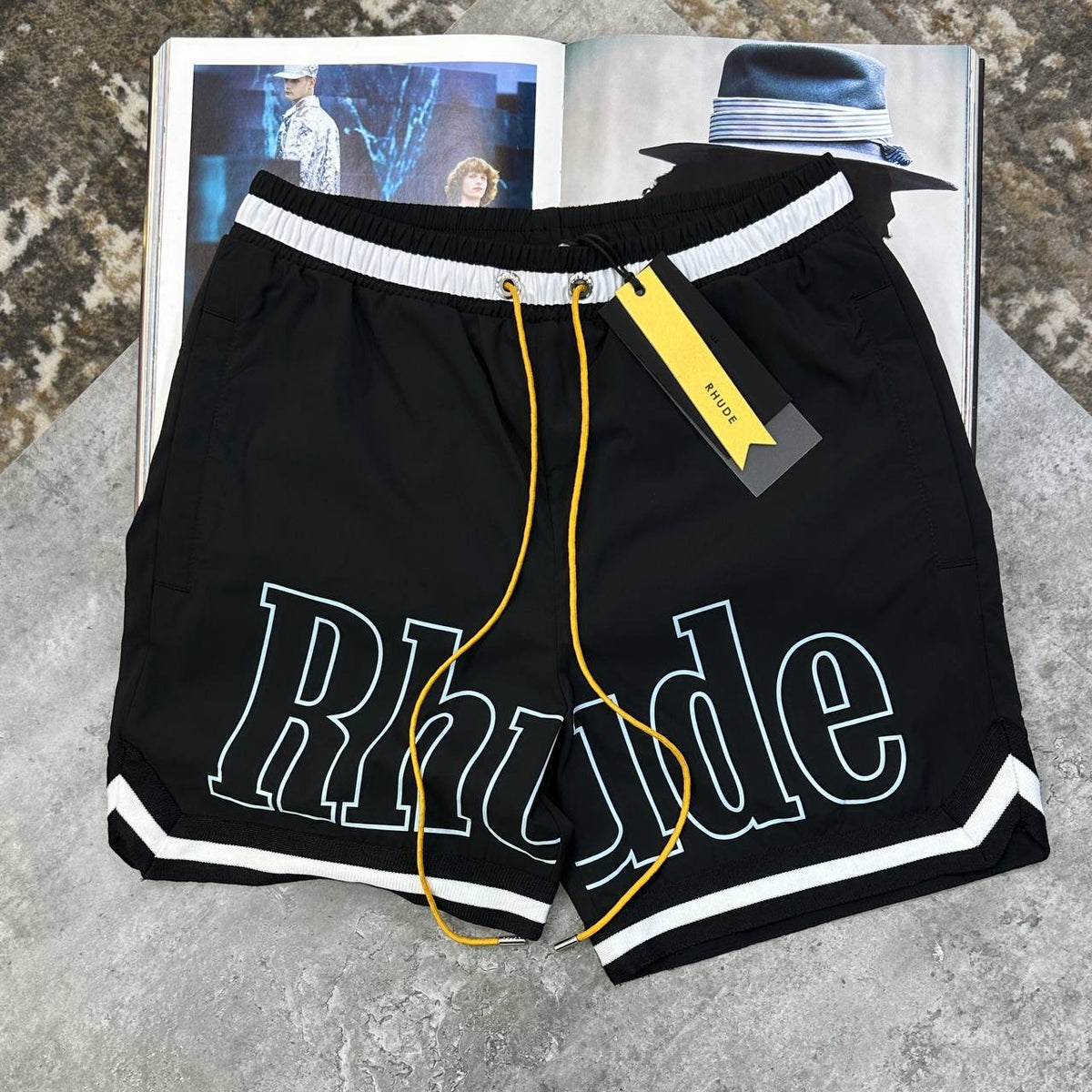 RUDE SHORTS BLACK