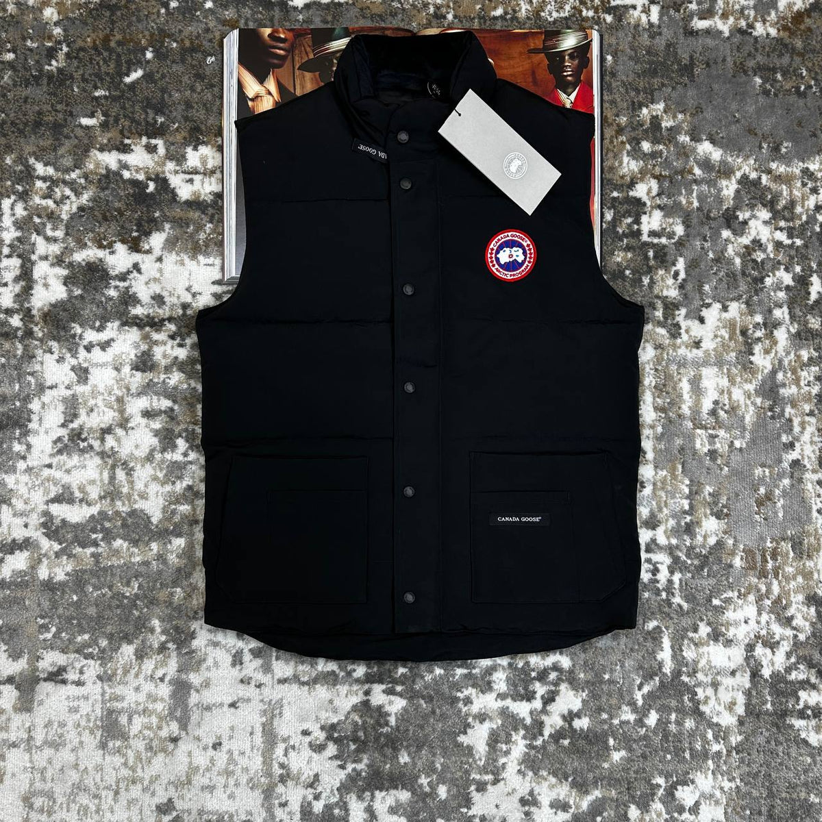 CANDA GOOSE BODY WARMER -BLACK