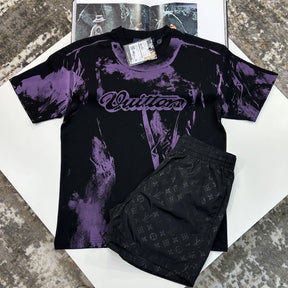 L.V SHORT SET BLACK/BLACK