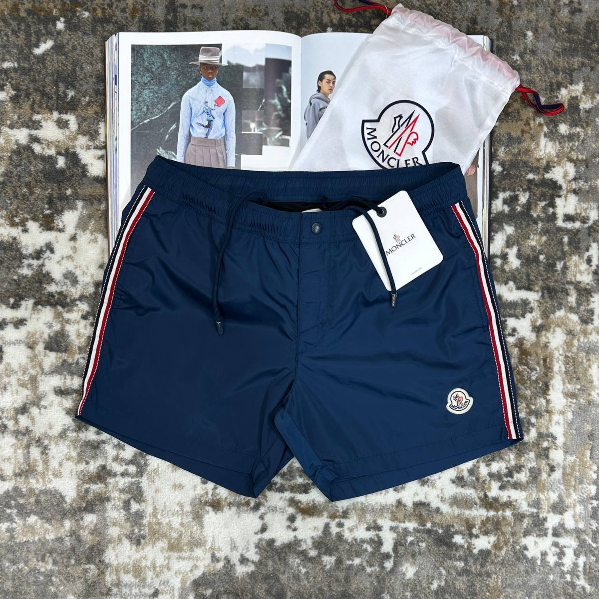 MNLR SWIM SHORTS BLUE