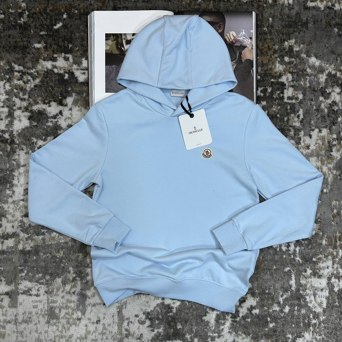 MNCLR HOODIE-LIGHT BLUE