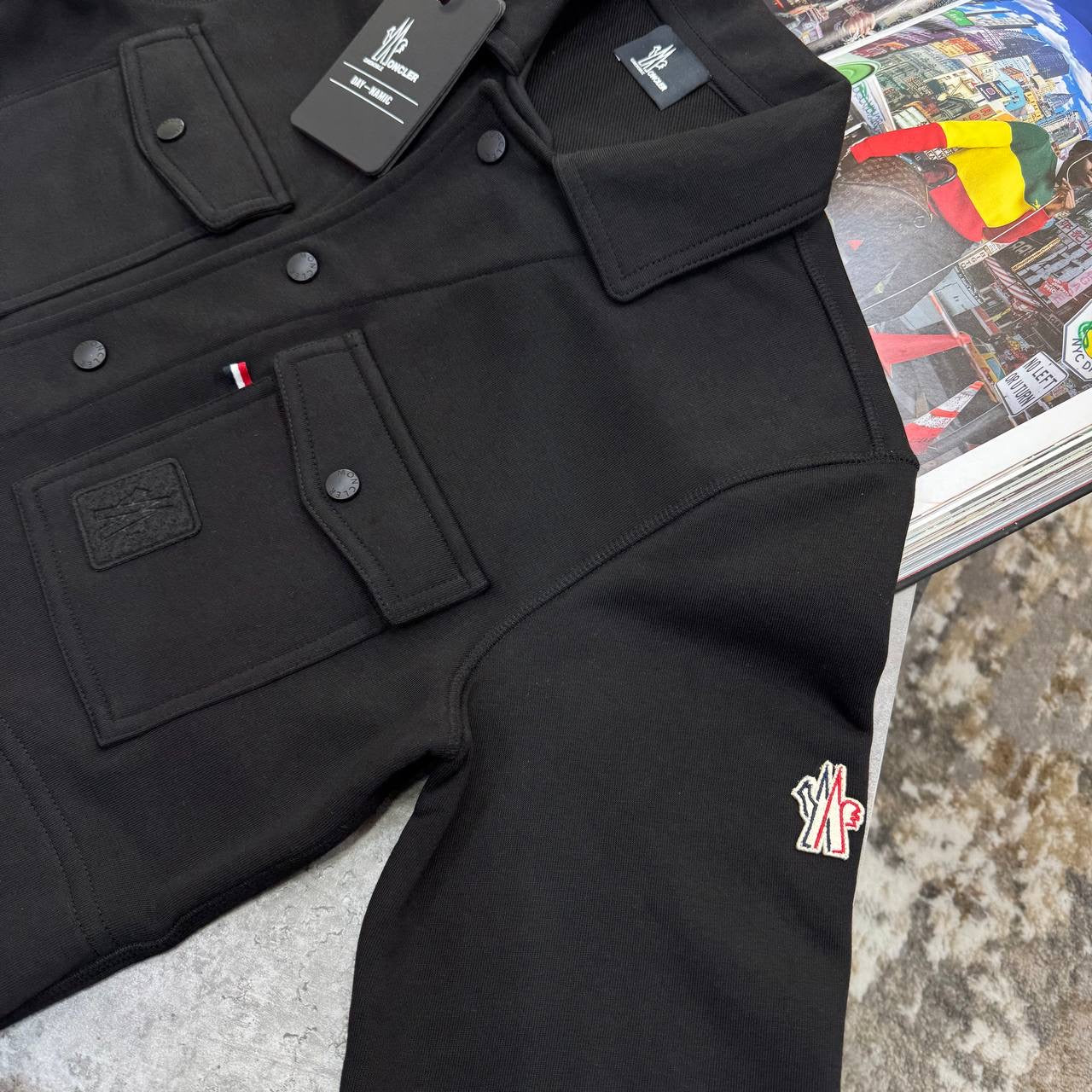 NCLR OVERSHIRT -BLACK