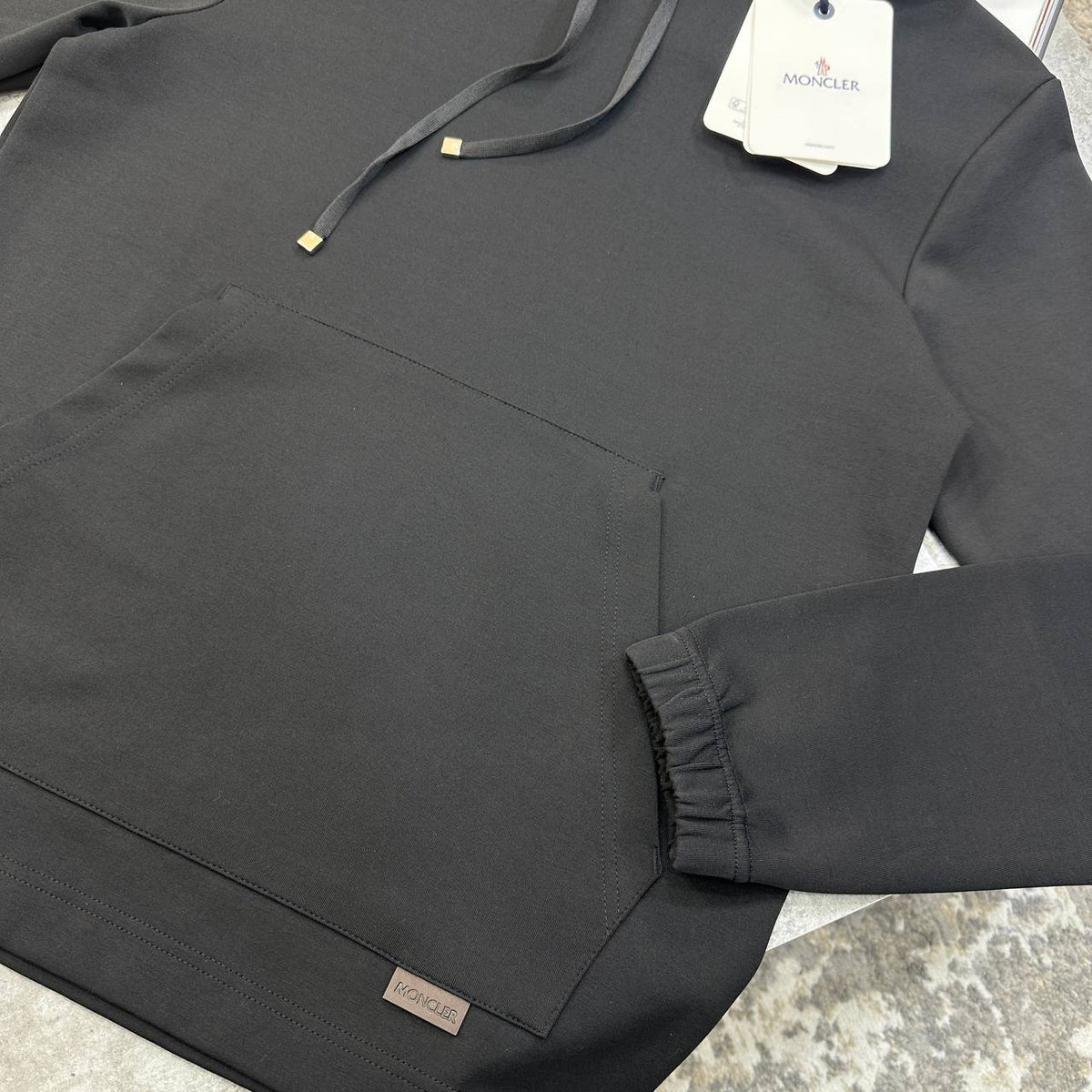 MNLR HOODIE SIDE BLACK BADGE BLACK