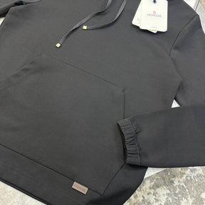 MNLR HOODIE SIDE BLACK BADGE BLACK