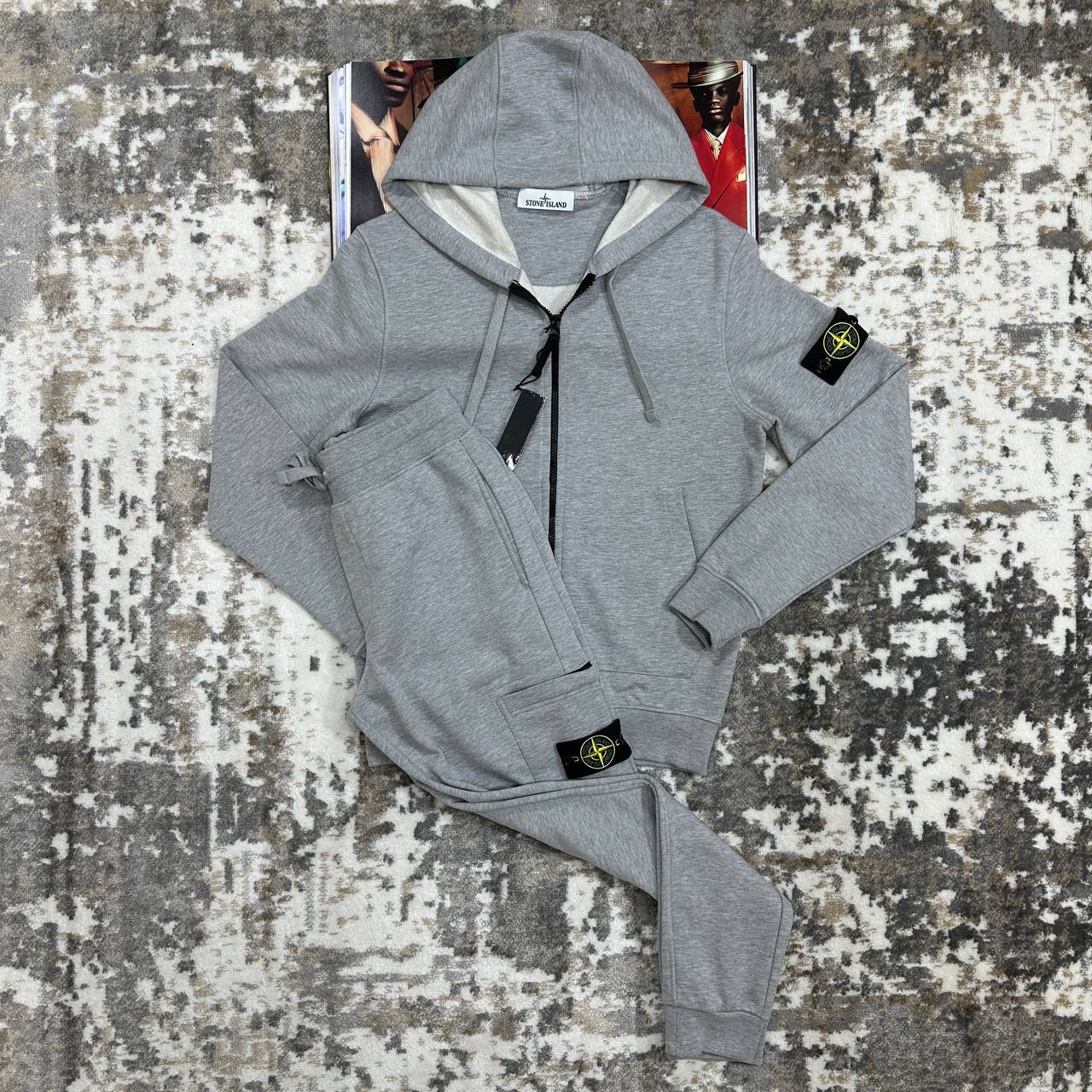 STNE  TRACKSUIT-LIGHT GREY