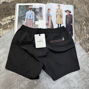 NCLR BACK ZIP SWIM SHORT BLACK