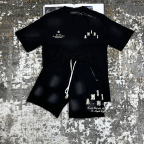 AMRI SHORT SET BLACK