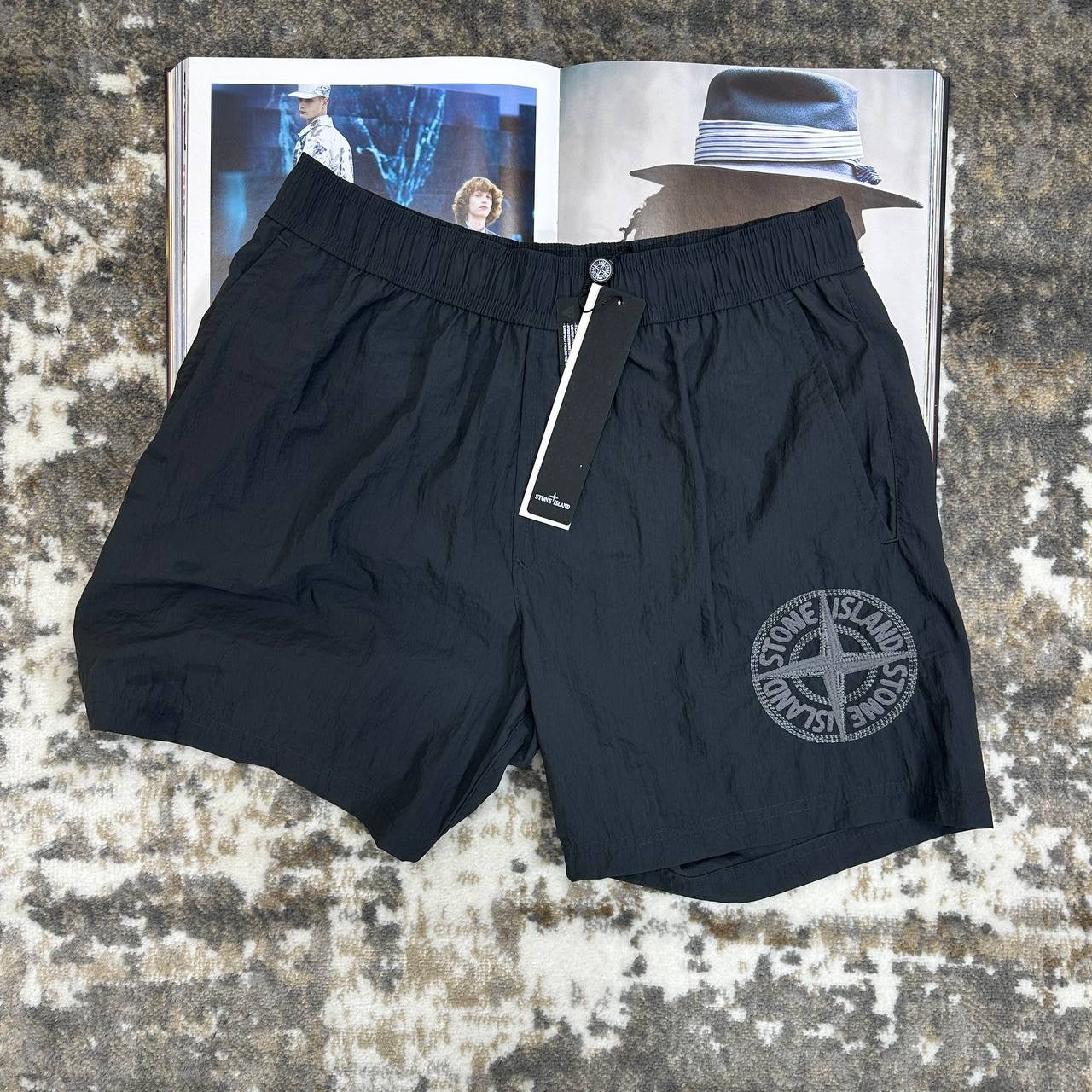 STNE SWIM SHORTS DARK GREY