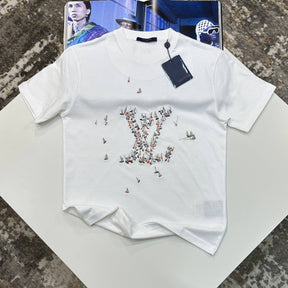 L.V SHORT SET BLACK/WHITE