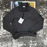 MNCLR HALF ZIP JUMPER-DARK GREY