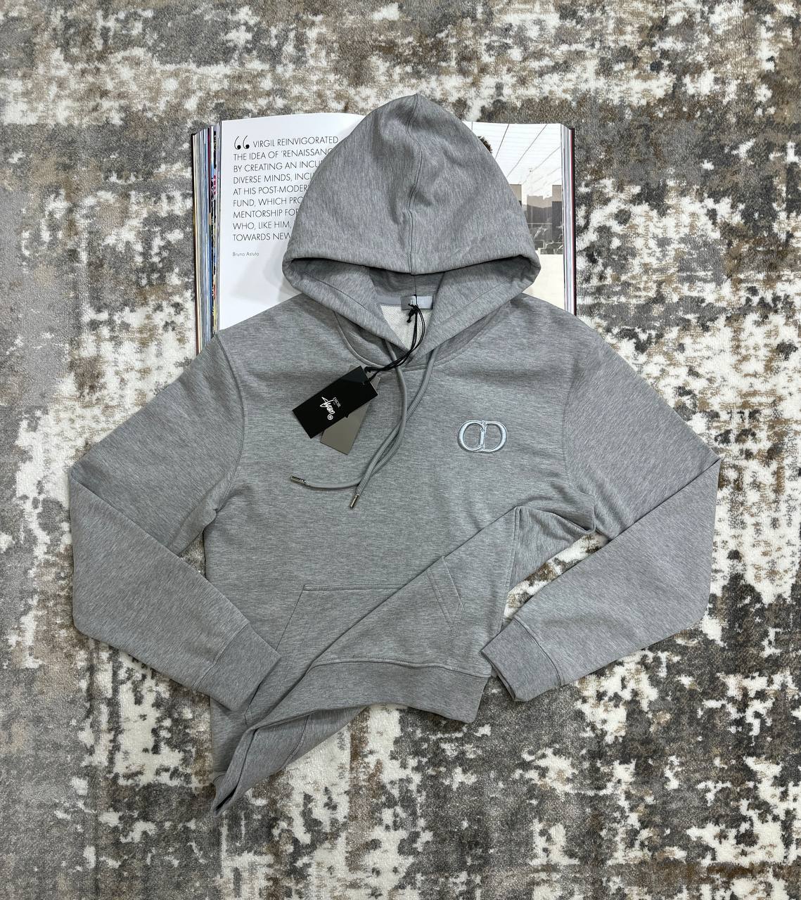 CD HOODIE-GREY