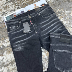 DSQD SLIM FIT JEANS BLACK
