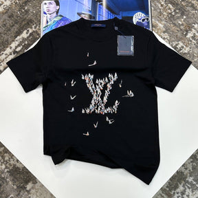 l.V TSHIRT-BLACK