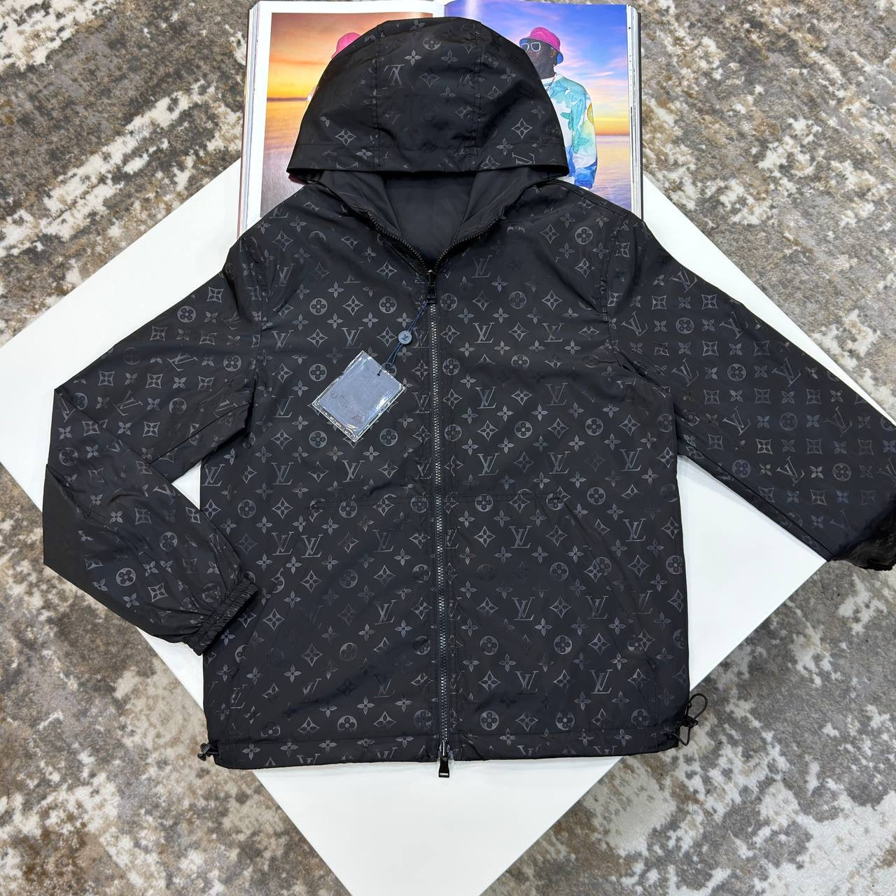 LUIS-V  REVERSE ABLE JACKET BLACK