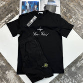 S.I SHORT SET BLACK/BLACK