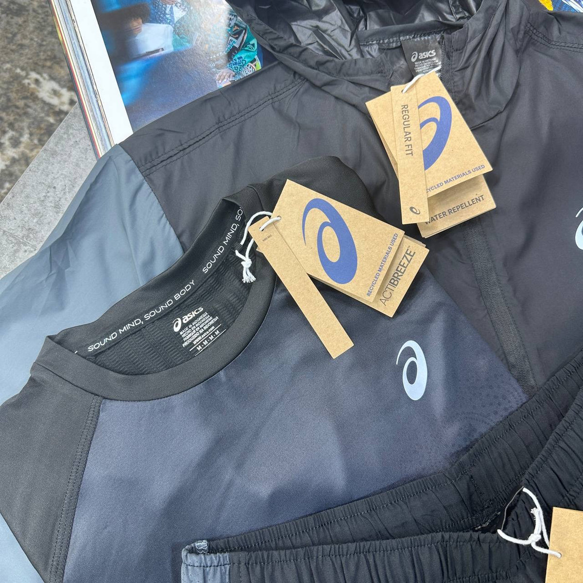 ACS TRACKSUIT BLACK/GREY