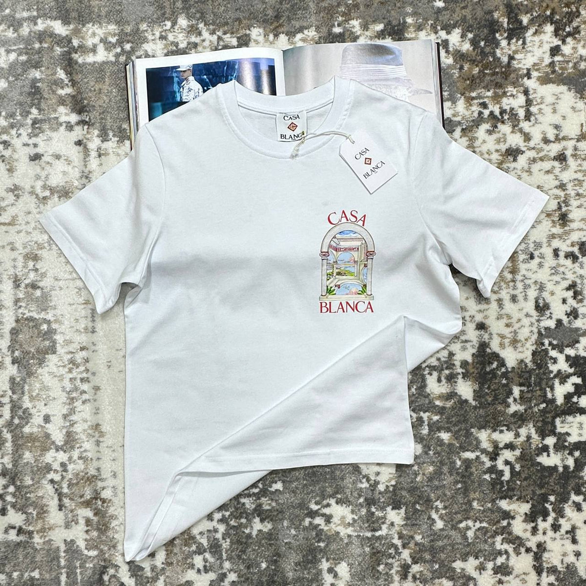 CASA TSHIRT-WHITE