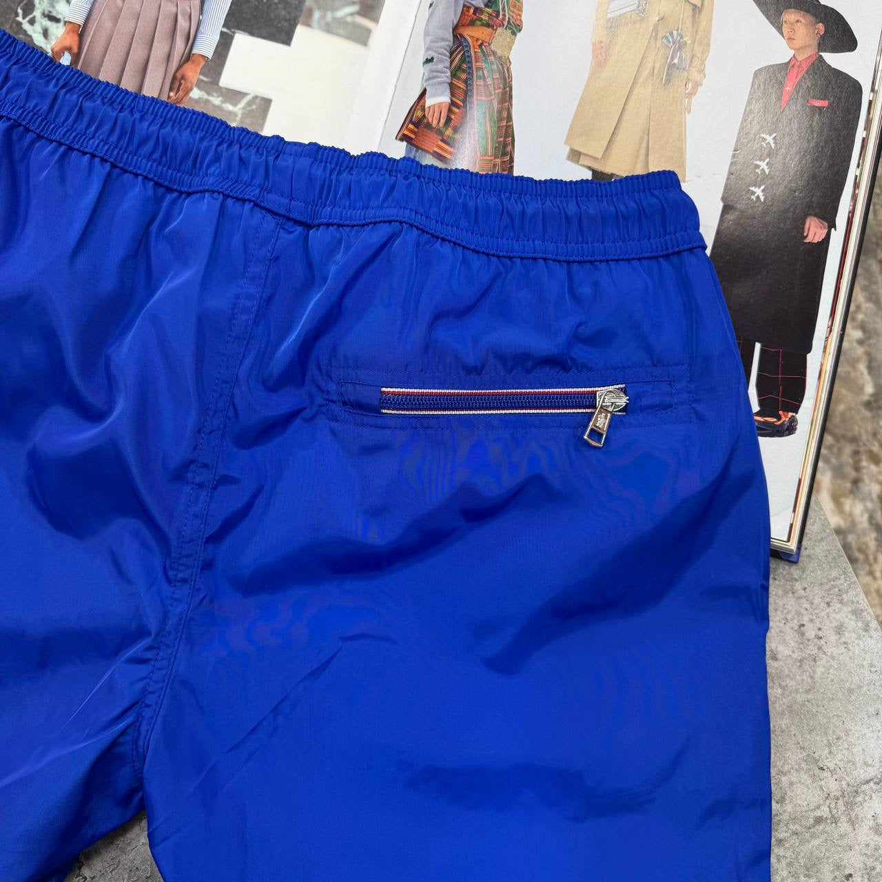 NCLR SHORT SET WHITE/BLUE