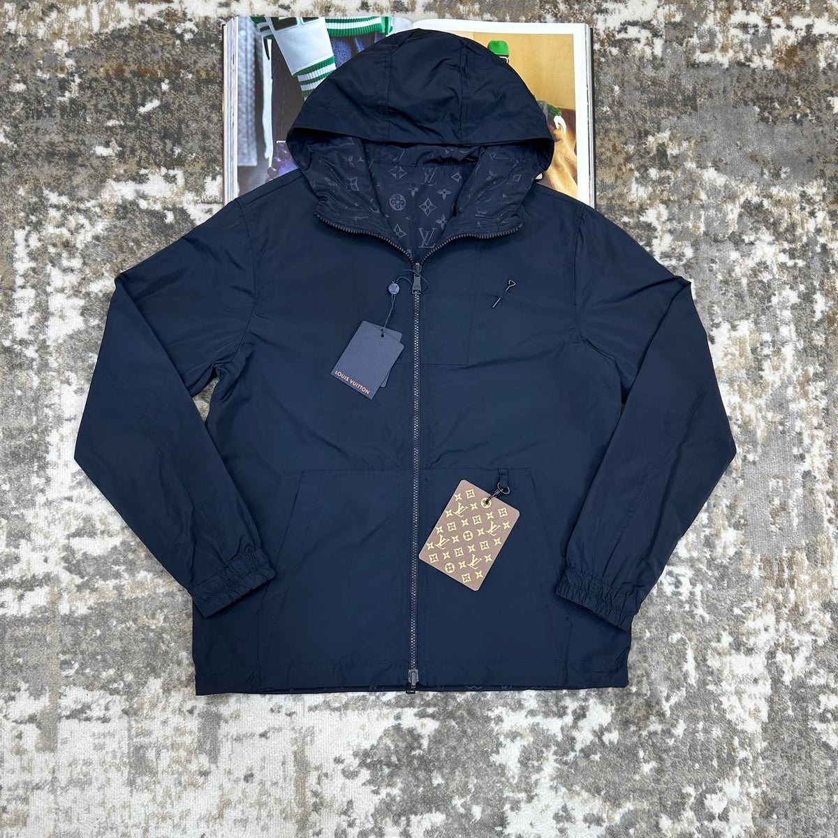 LUIS VUITOON  REVERSE ABLE JACKET NAVY