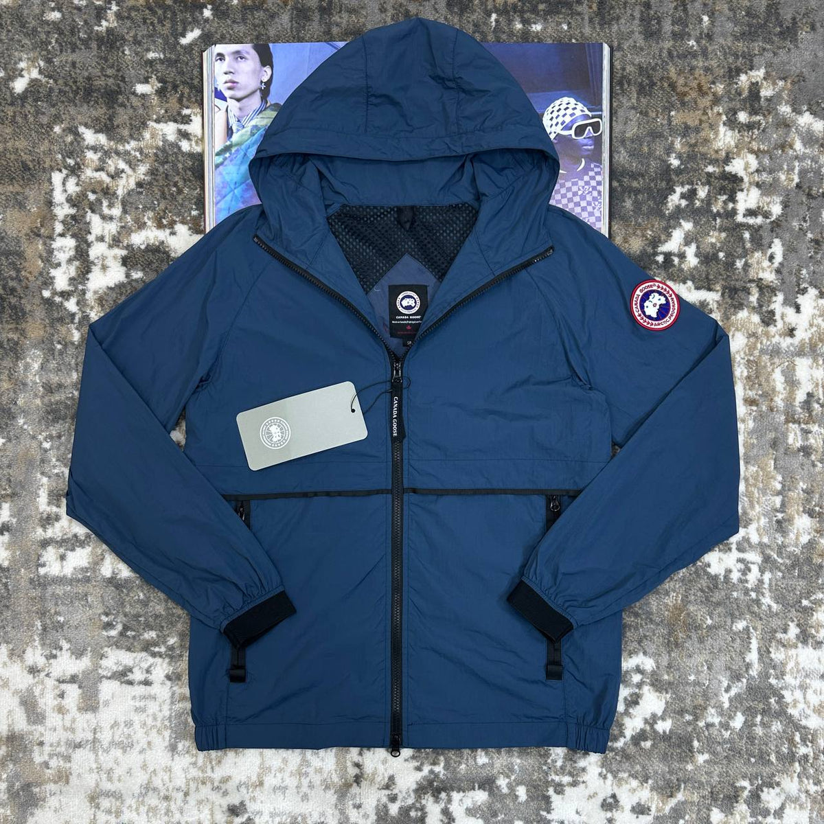 CG WIND BREAKER-DARK BLUE