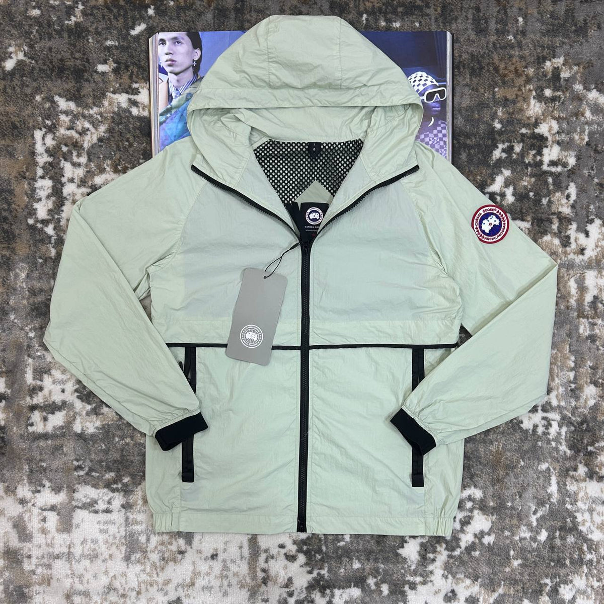 CG WIND BREAKER-OFF WHITE