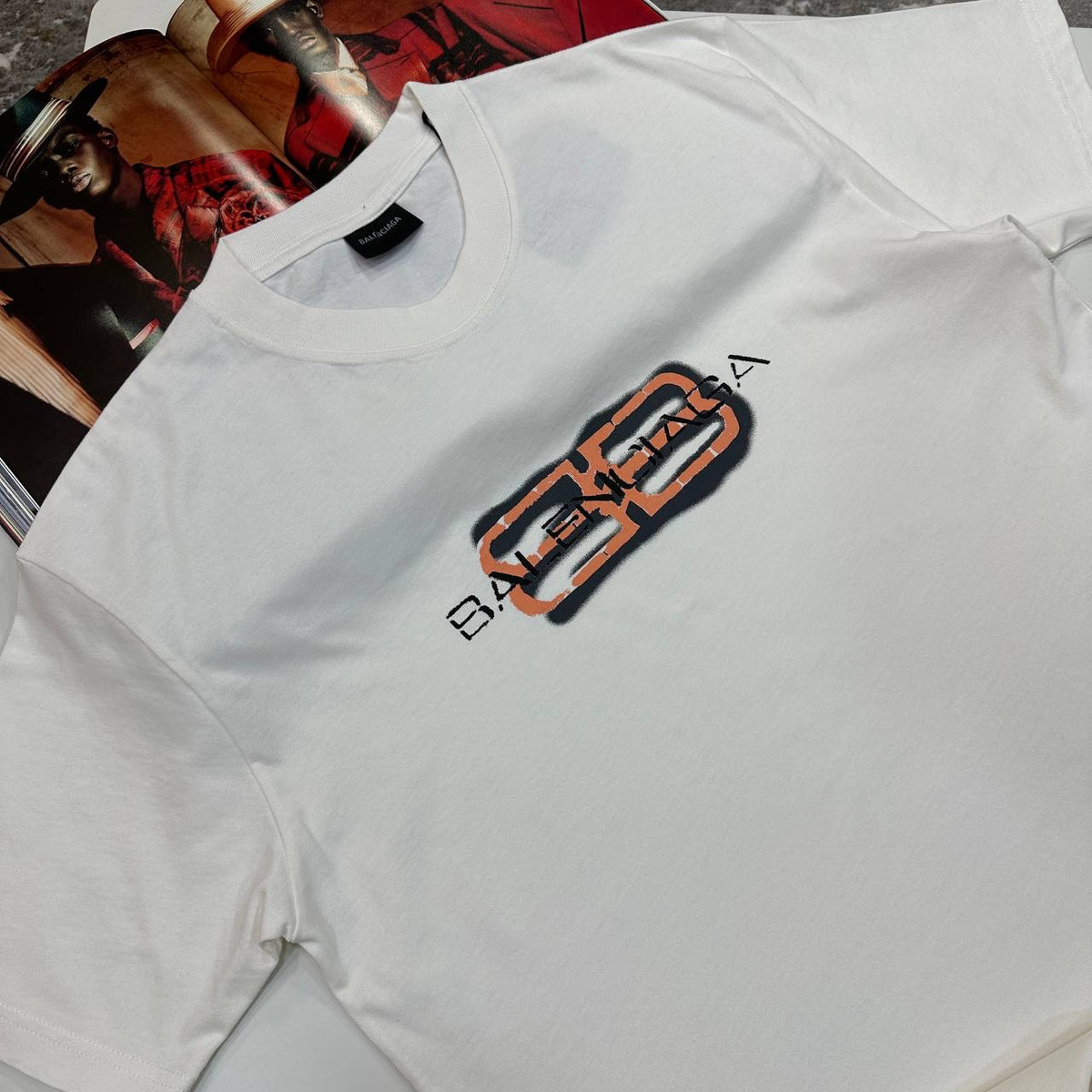 BLANCIGA FRONT LOGO TSHIRT-WHITE