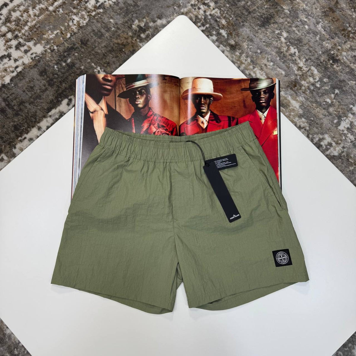 TONE SWIM SHORT GREEN