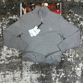 MNCLR HALF-ZIP LIGHT GREY