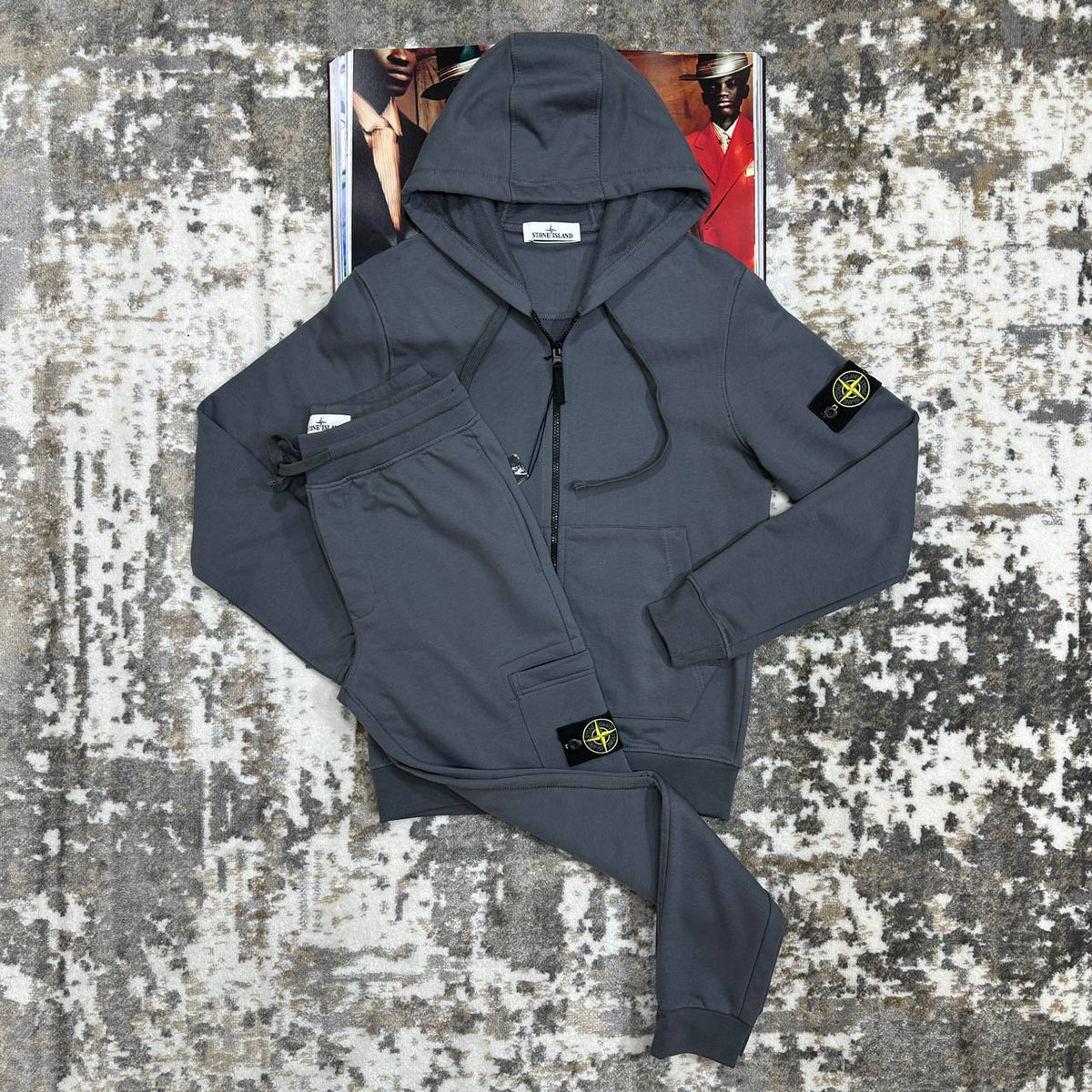 STNE  TRACKSUIT-DARK GREY