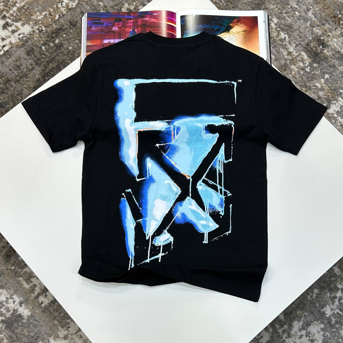 OFF-W SHORT SET ALL BLACK