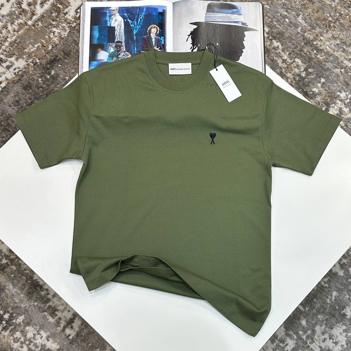 AMMI TSHIRT-ROYAL KHAKHI