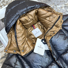 MNCLR FULL PUFFER HOOD JACKET-BLACK