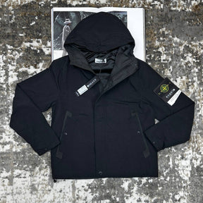 STNE COMPASS-BADGE JACKET-BLACK