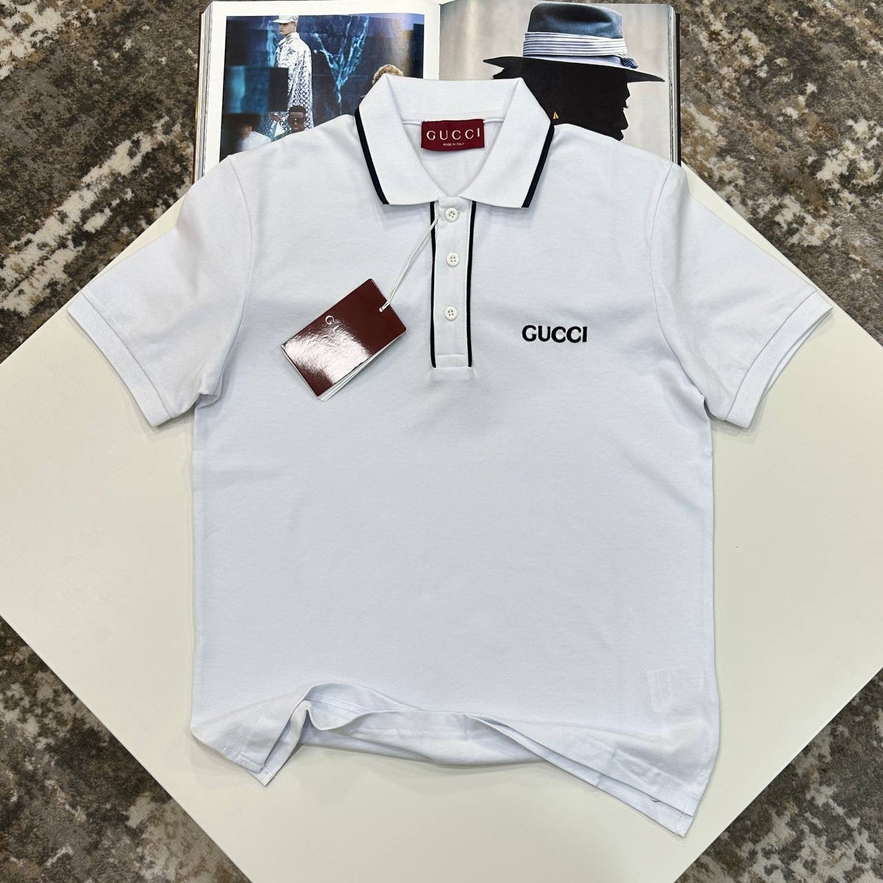 GCI POLO-WHITE