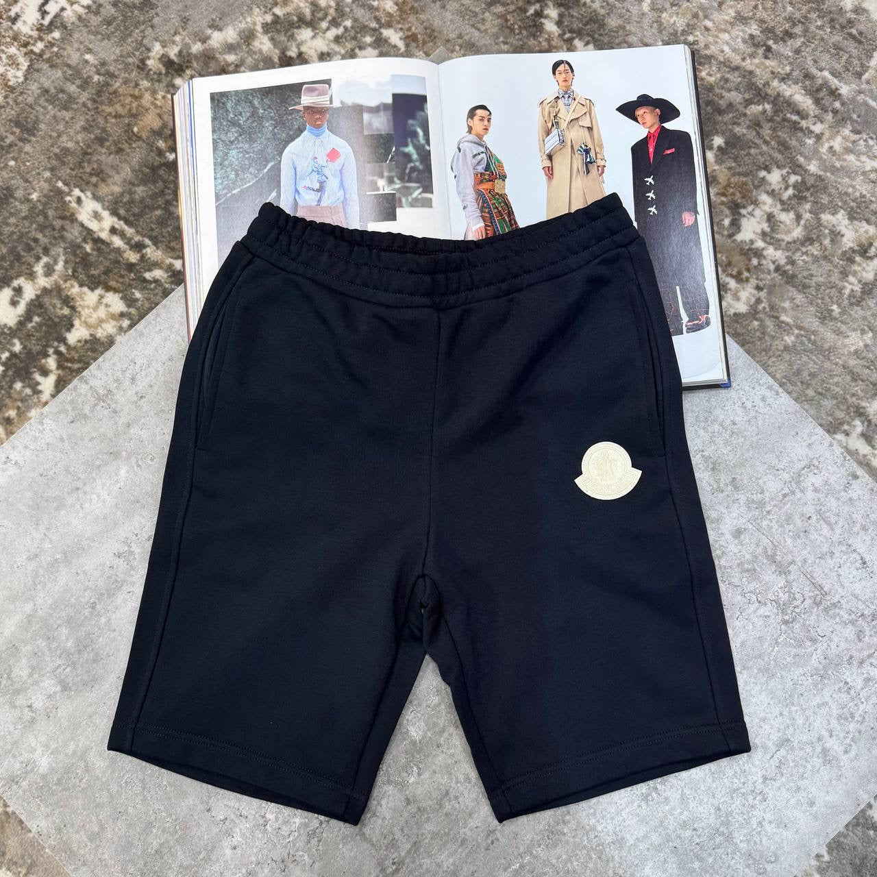 NCLR SHORT SET BIG FRONT LOGO ALL NAVY