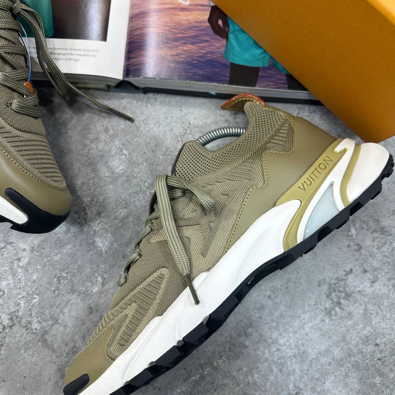 LVE TRAINER - BROWN/WHITE