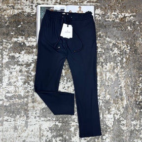 MNCLR PANTS WITH BACK POCKETS NAVY
