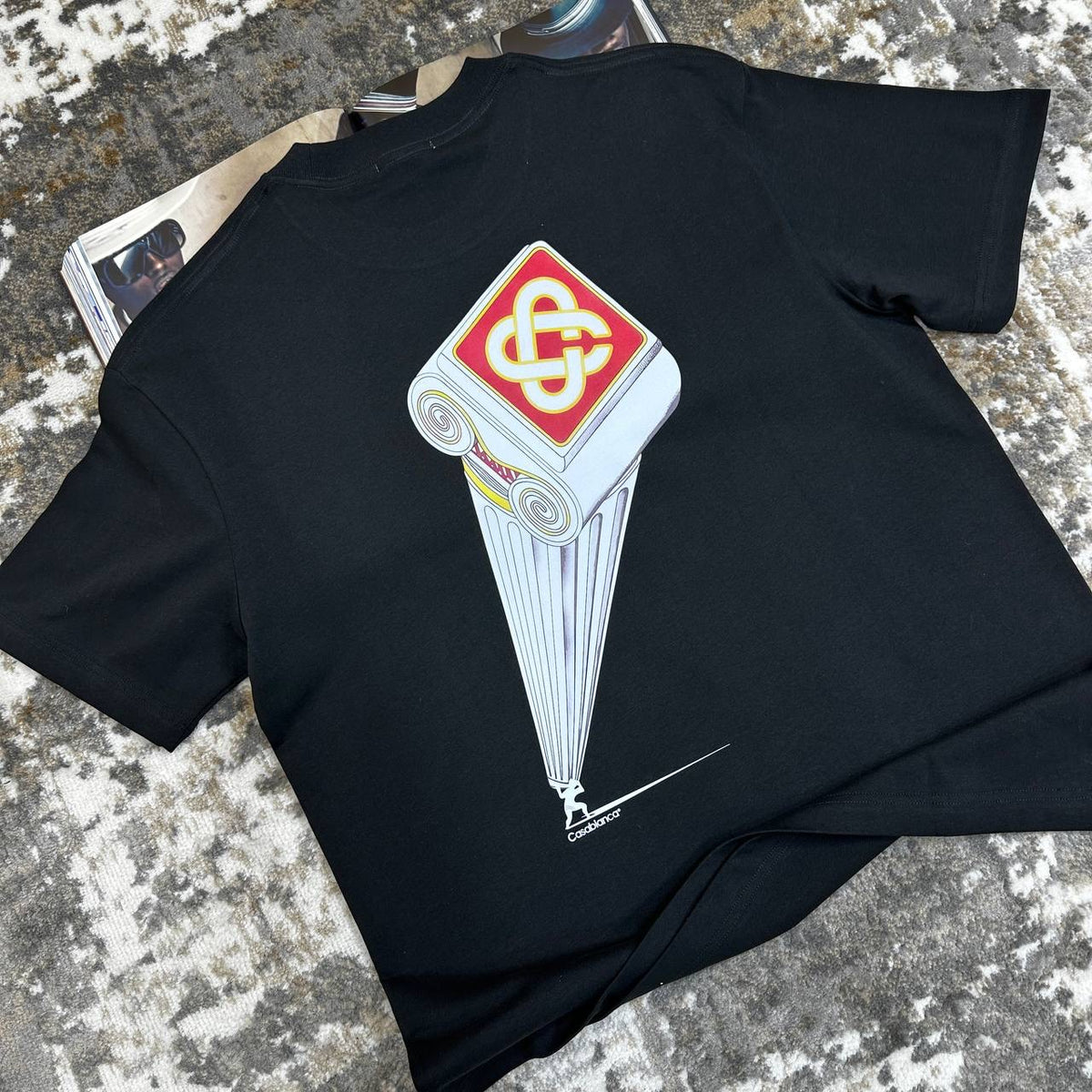 CASA TSHIRT-BLACK