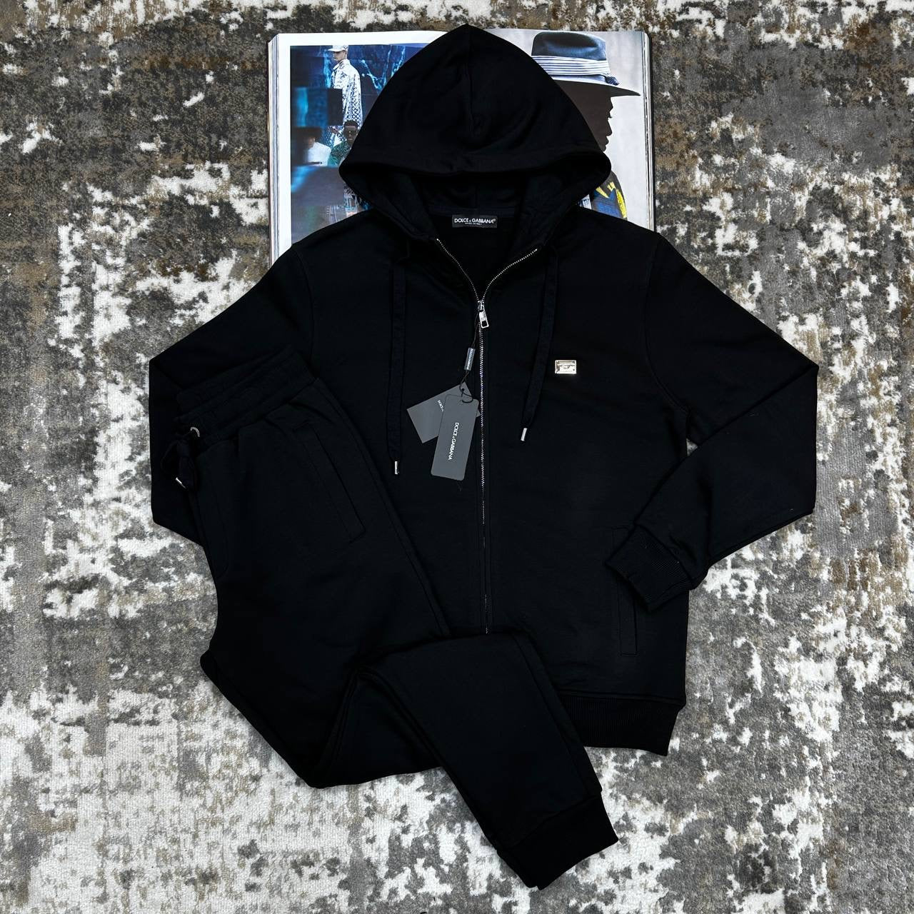 D&G TRACKSUIT-BLACK