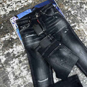 DSQD SLIM FIT JEANS BLACK