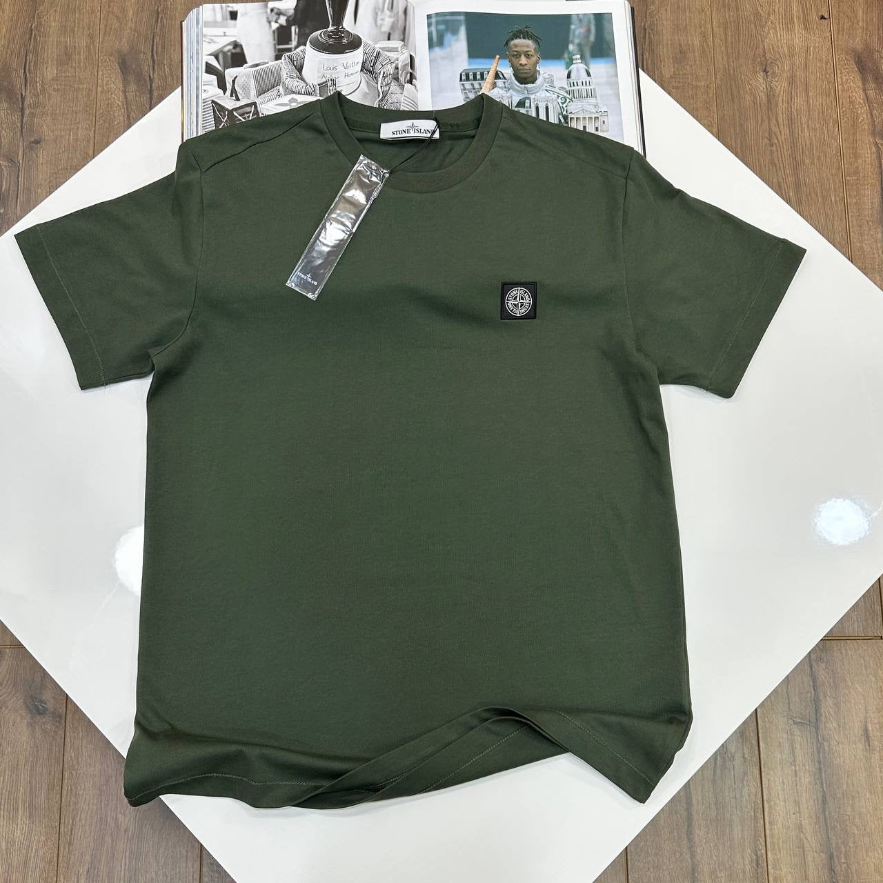 STNE CLASSIC TSHIRT-KHAKHI