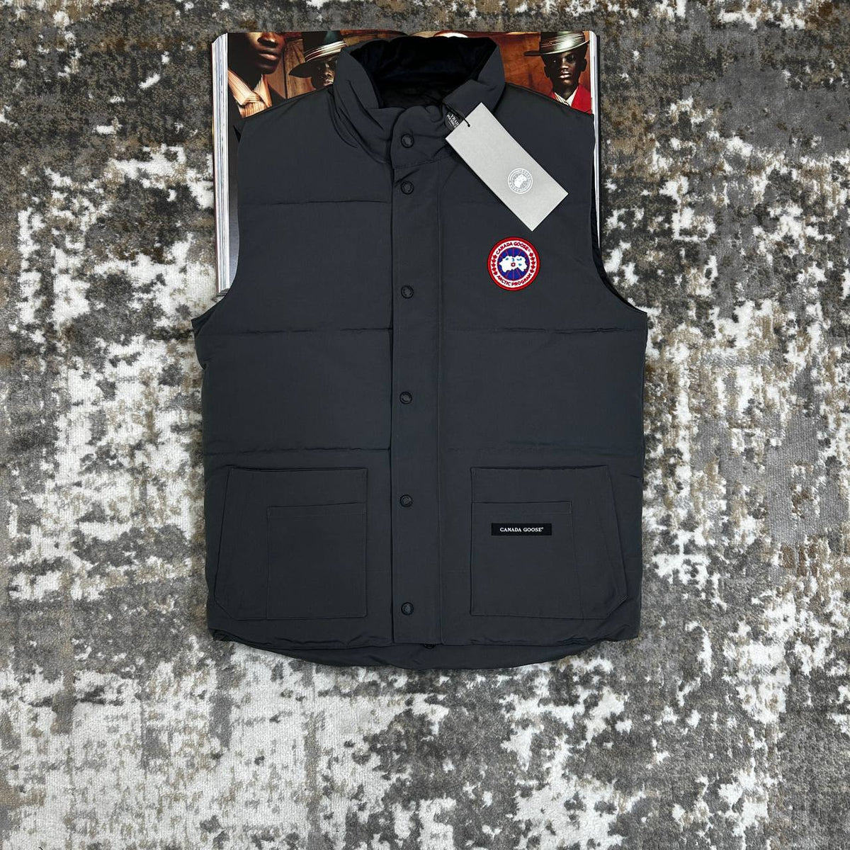 CANDA GOOSE BODY WARMER -GREY