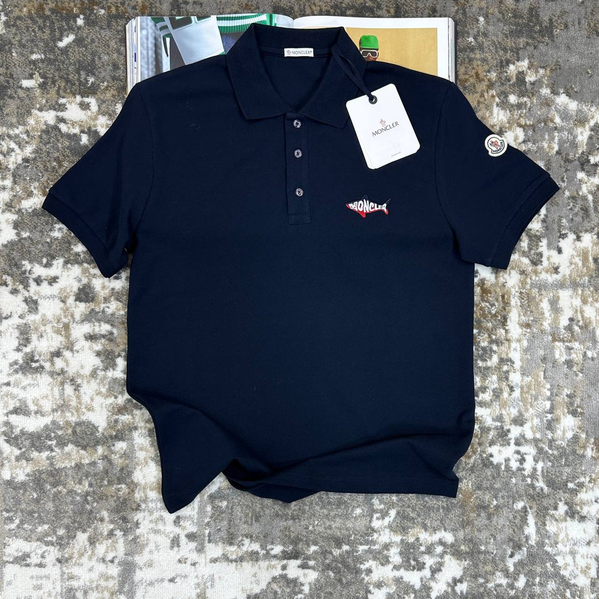 MNCLR POLO- NAVY