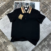 BRBURY POLO- ALL BLACK