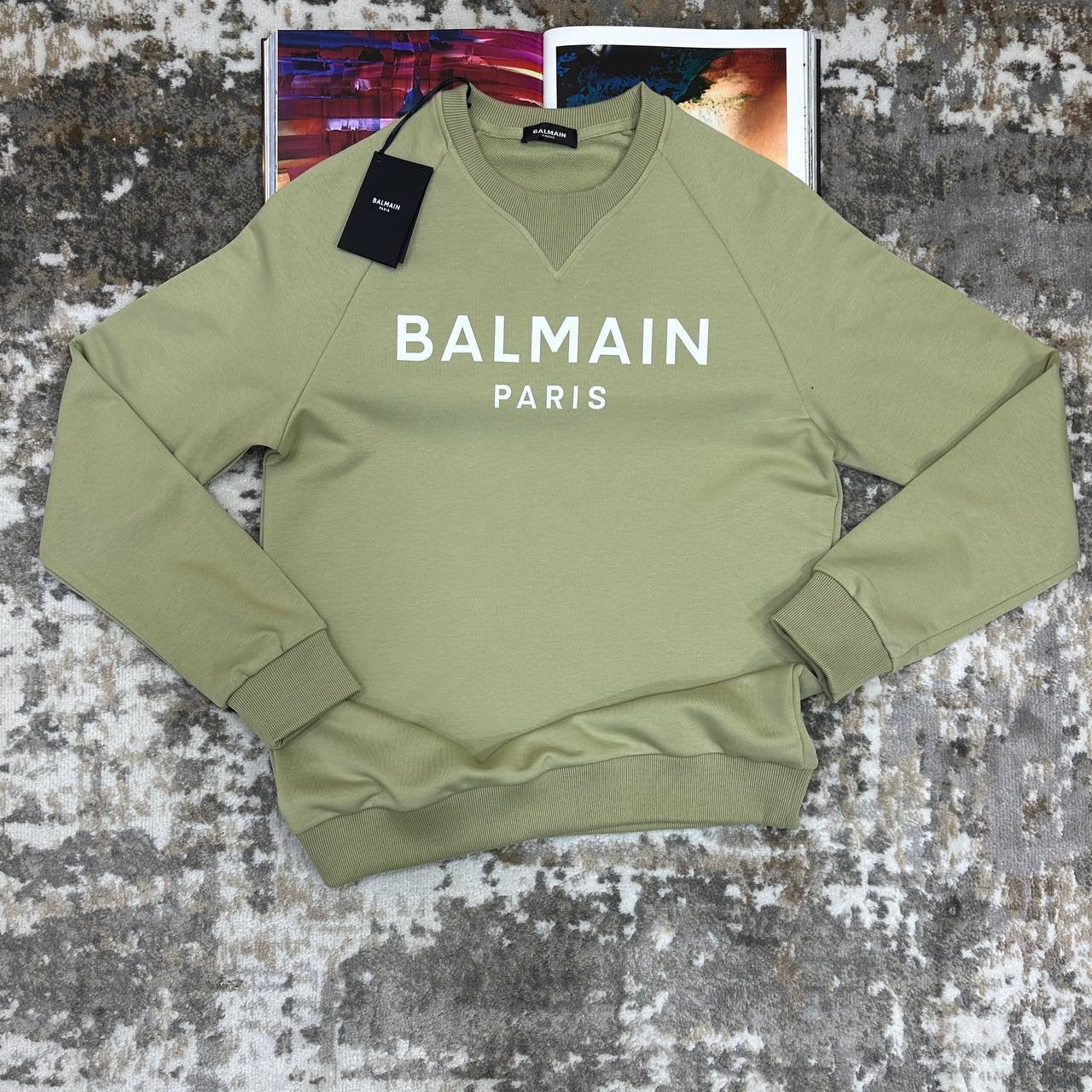 BALMN JUMPER LIGHT GREEN