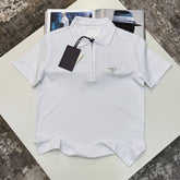 RADA FRONT METAL BADGE POLO- WHITE