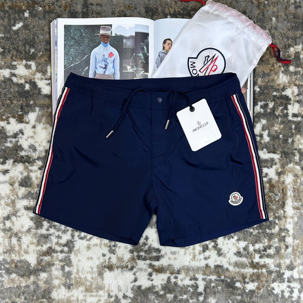 MNLR SWIM SHORTS NAVY