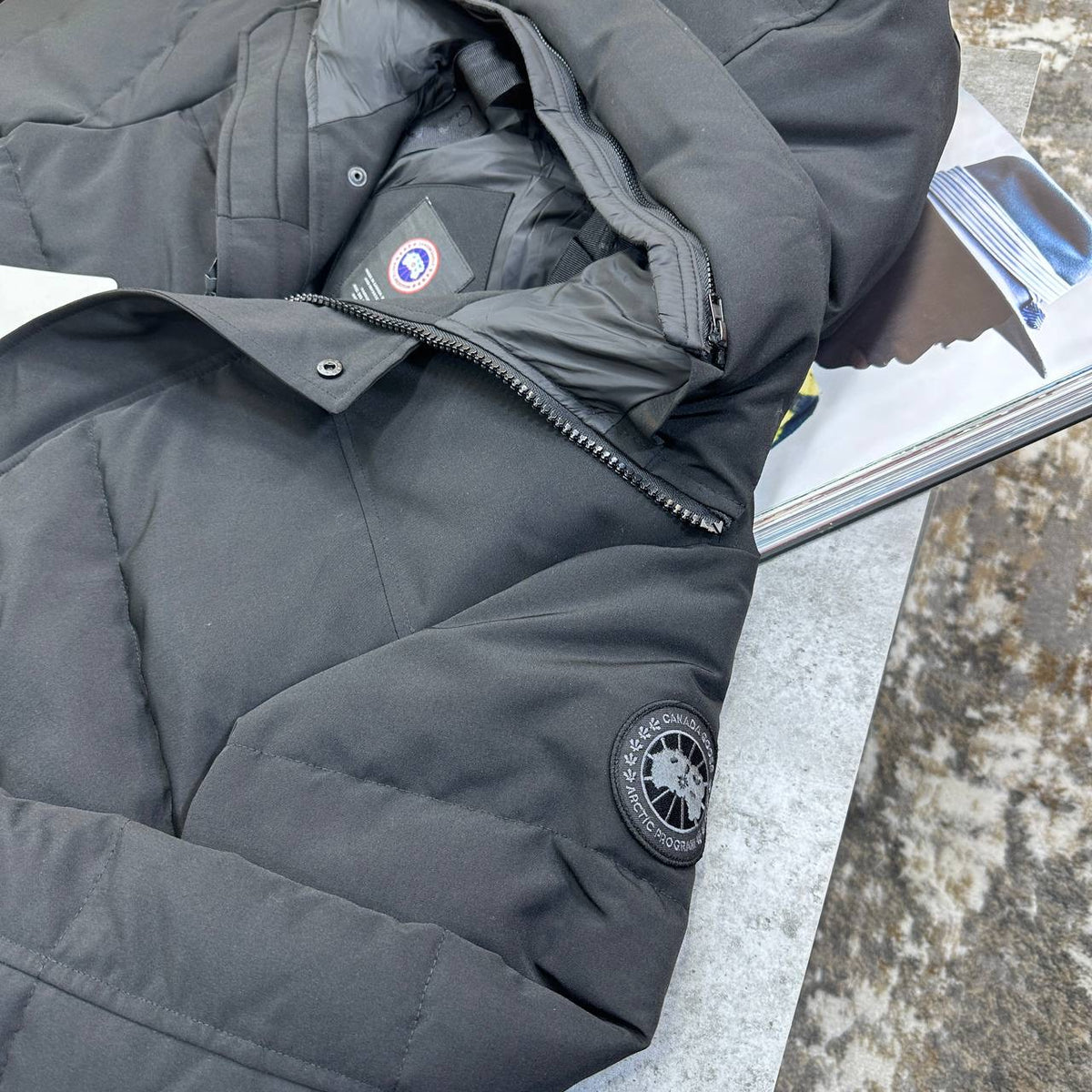 C.G MACMILLAN JACKET- BLACK